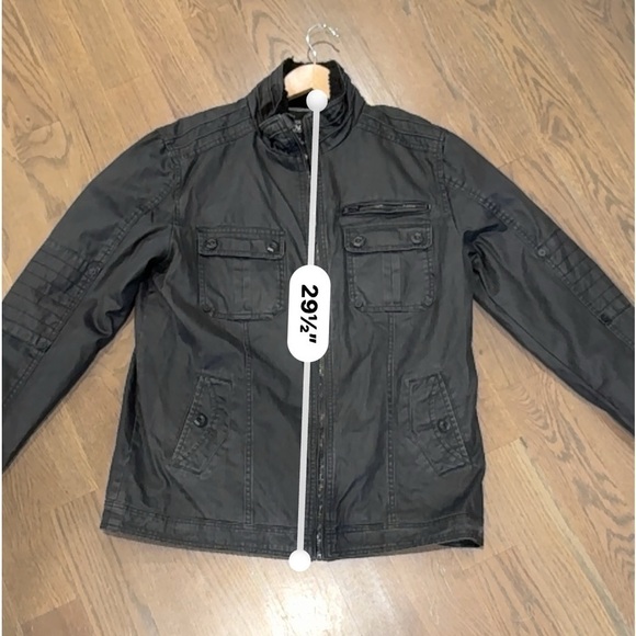 Buckle black Misunderstood Jacket size medium M coat y2k I - Picture 9 of 10